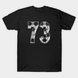 Soccer Number 73 Soccer Jersey #73 Soccer Mom Player Fan T-Shirt